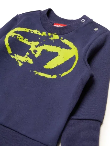 Bluza dziecięca Diesel niebieska
