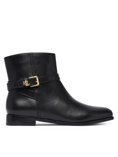 Botki LAUREN RALPH LAUREN czarne
