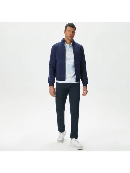 Lacoste Bluza Regular Fit Z Kapturem W Kolorze Granatowym granatowa