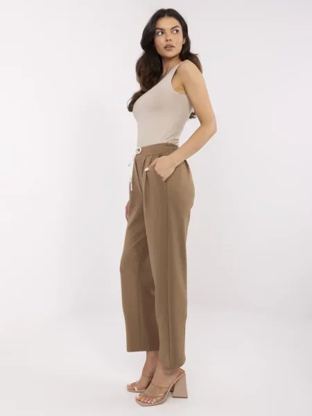 Pantaloni Italy Moda maro