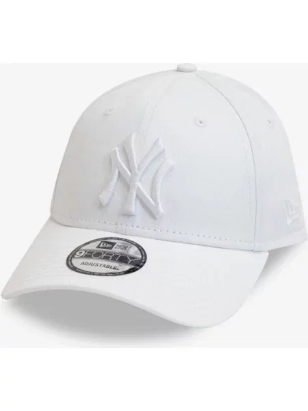 Czapka z daszkiem New Era League Essential czysty biały