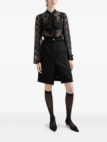 Bluză Dolce & Gabbana cu imagine negru