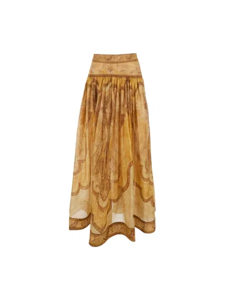 Maksi spódnica maxi Zimmermann żółta