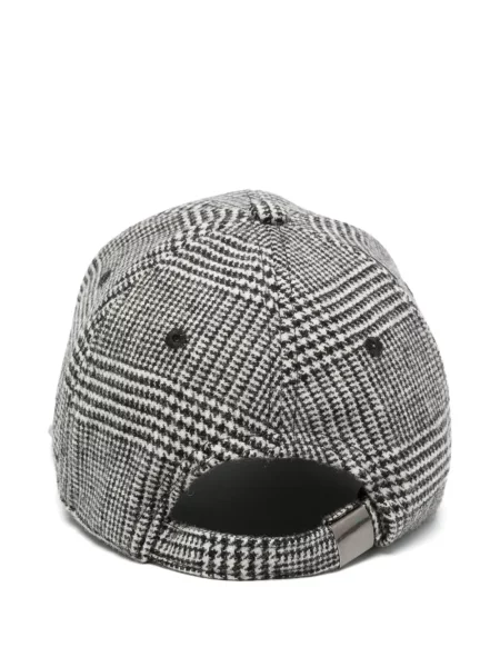 Kockás baseball sapka Mc2 Saint Barth szürke