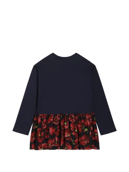 Sukienka dziecięca Dolce And Gabbana niebieska