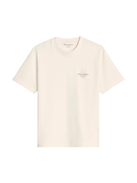 Marc O'Polo Tricou gri / roșu pastel / lână alb