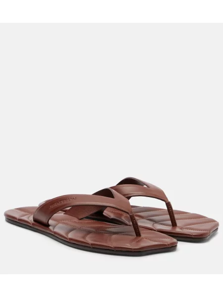 Chiloți tanga Jw Anderson din piele maro
