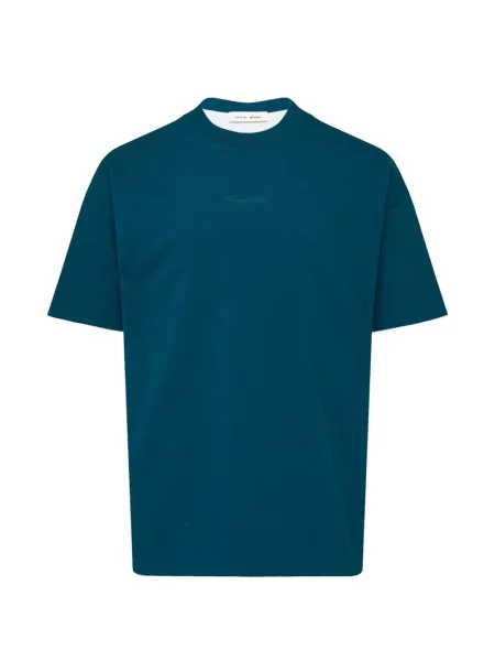 Tricou Fear Of God Essentials cu broderie albastru