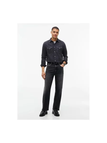 Košeľa Tommy Hilfiger sivá