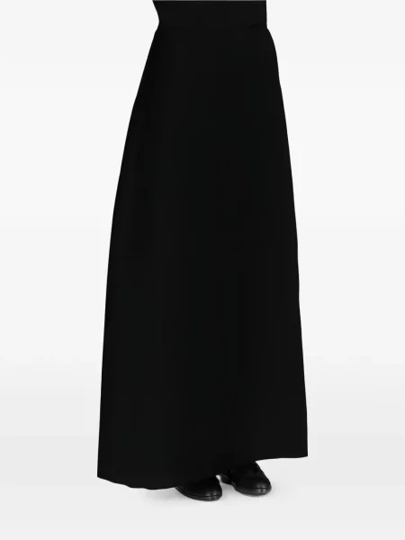 Fustă Alberta Ferretti în linie A negru