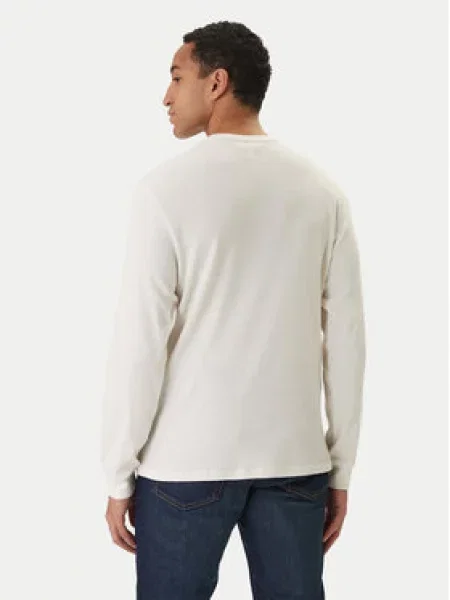 Sveter Calvin Klein s dlhými rukávmi béžová