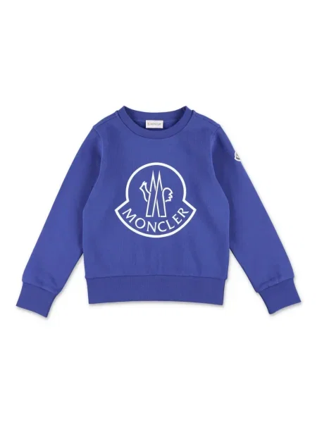 Bluza dziecięca Moncler Enfant niebieska