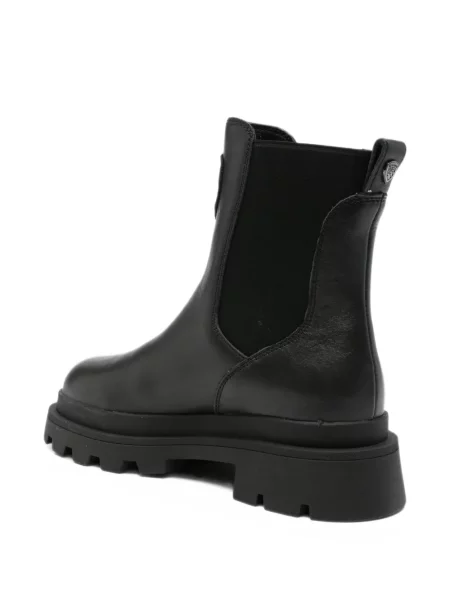 Botine Blauer chunky cu autograf negru
