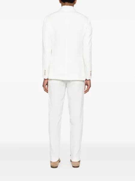 Garnitur Eleventy dwurzędowy garniturowy biały