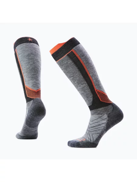 Мъжки скиорски чорапи Smartwool Intraknit Ski Targeted Cushion OTC medium gray сиво