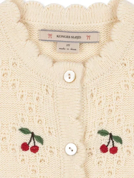 Konges Sløjd кардиган дитячий вовняний COCOLO CARDIGAN