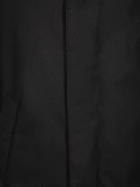 Palton Herno cu glugă negru