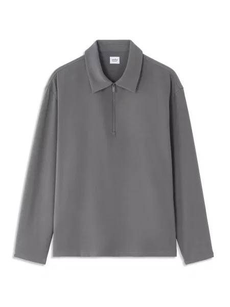 Majica z dolgimi rokavi Celio z dolgimi rokavi siva