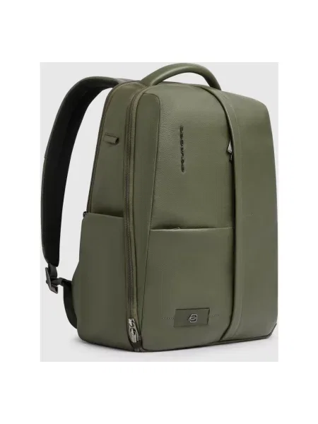 Torba Piquadro skórzana zielona