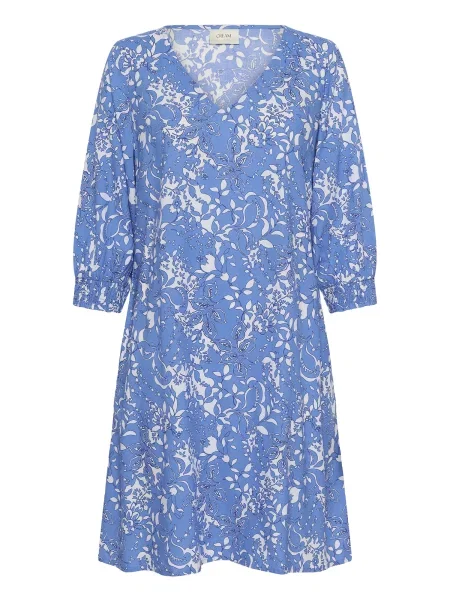 Cream Rochie CRTiah albastru regal alb