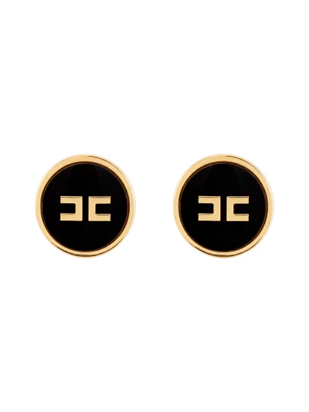 Сережки Elisabetta Franchi чорний