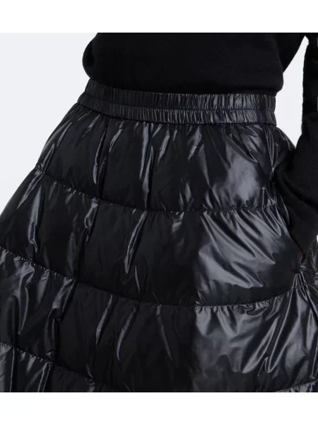 Matlasat fustă Moncler negru