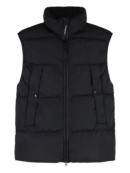 Prošívaná rolák vesta C.p. Company černá