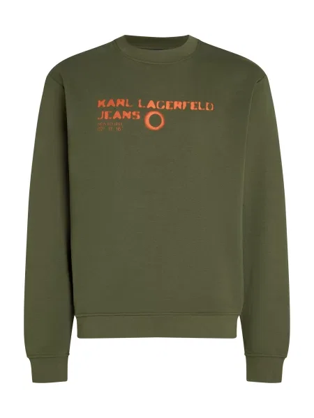 Hanorac Karl Lagerfeld Jeans verde