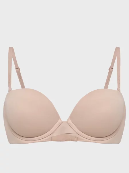 Бюстгальтер Calvin Klein без бретелей бежевий