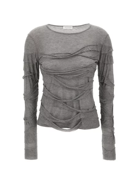 Tricou 7 For All Mankind gri