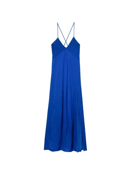 Rochie Zadig&voltaire din satin albastru