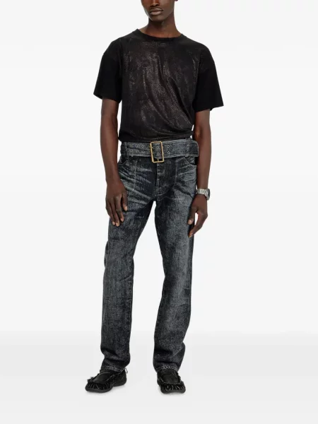 Tricou Diesel cu imagine negru