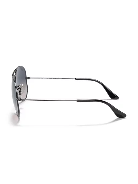 Okulary przeciwsłoneczne Ray-Ban Aviator Classic gunmetal/blue polarized szare