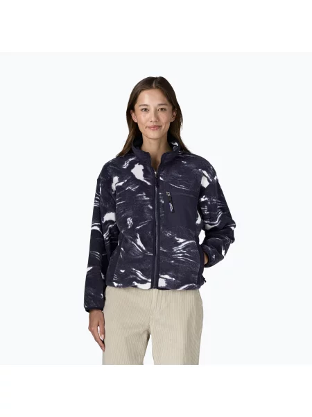 Дамски поларен суитшърт Patagonia Synchilla polar breeze: sunken blue синьо