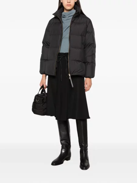 Fustă midi Moncler cu cordon negru