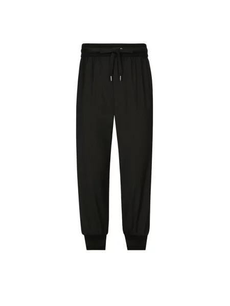 Spodnie dresowe Dolce And Gabbana czarne