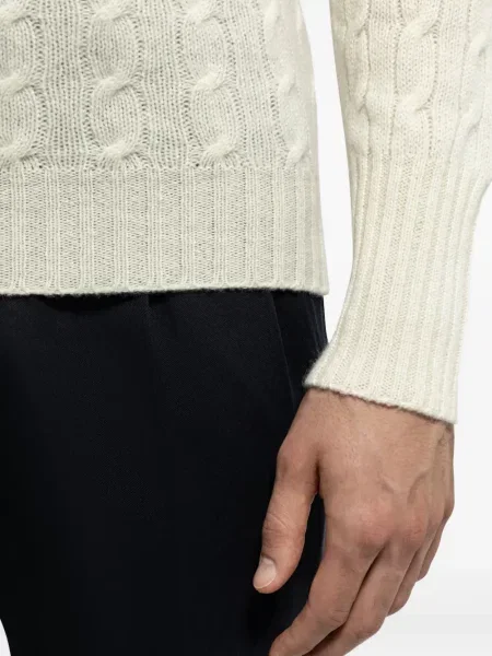 Džemper Drumohr s okruglim izrezom bijela