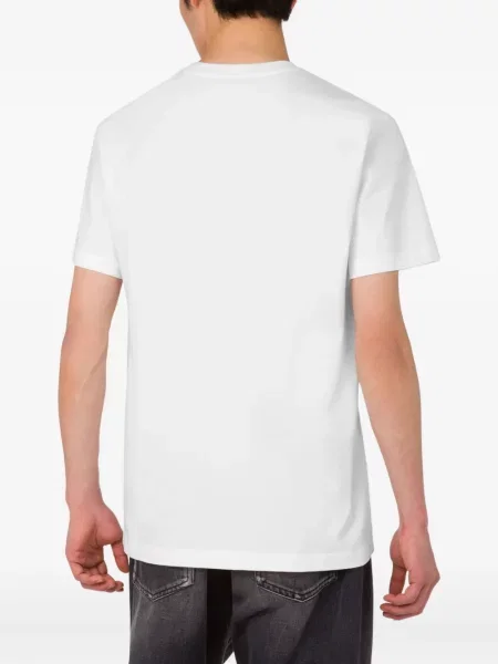 Tricou Moschino cu imagine alb