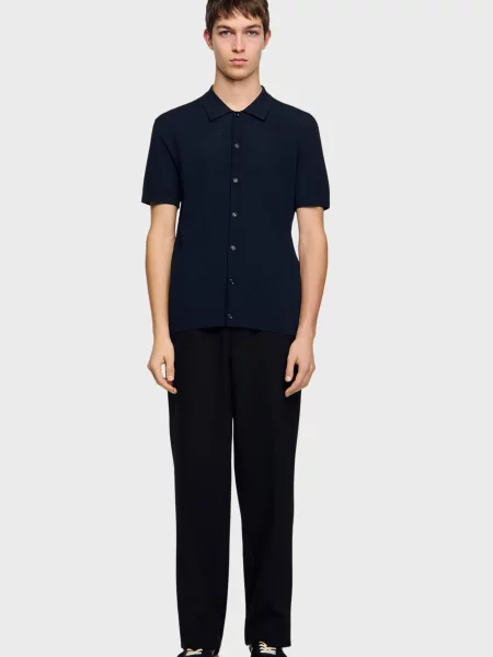 Кардиган Sandro синий