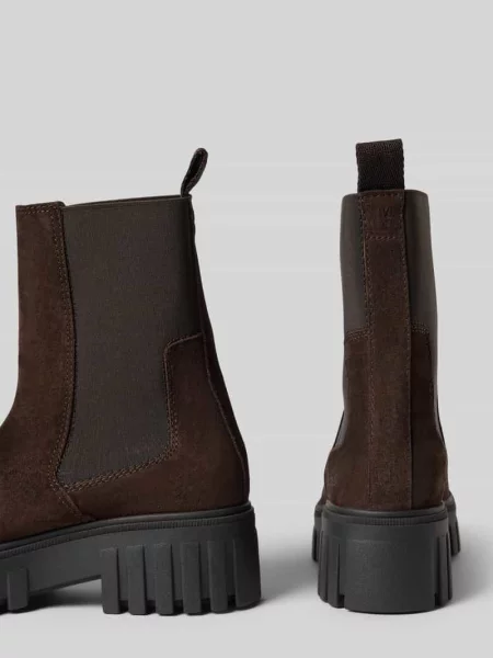 Sztyblety z naturalnej skóry bydlęcej model Valva 5' Marc O'polo