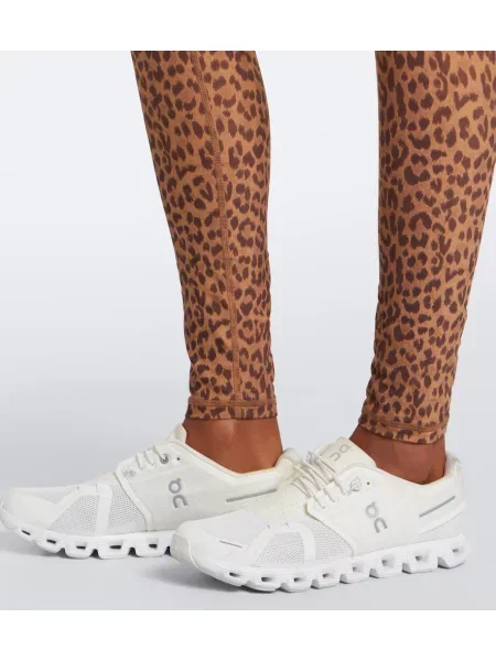 Leggings The Upside cu imagine cu model leopard maro