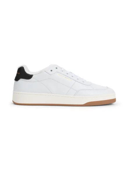 Sneakersy Saint Laurent skórzane białe