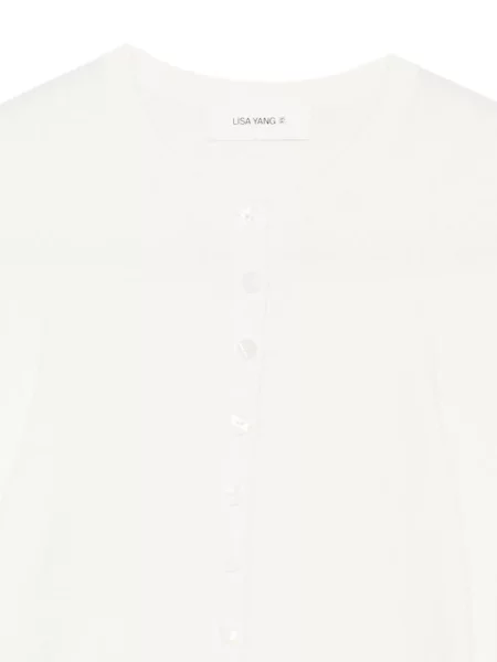 Lung tricou Lisa Yang alb