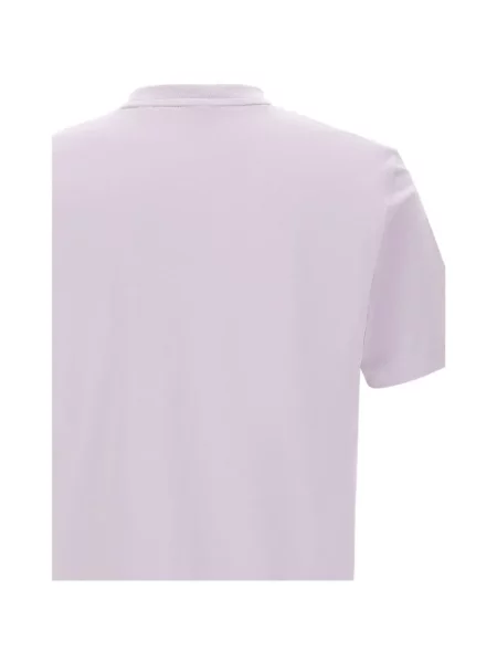 Tricou Boss din jerseu cu autograf violet