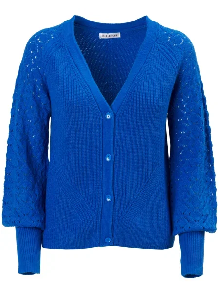 Influencer Kardiganas kobalto mėlyna