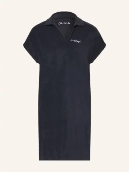 Juvia Sukienka Polo Z Frotte Selina blau biała