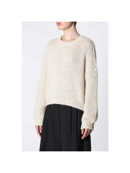 Sweter Roberto Collina beżowy