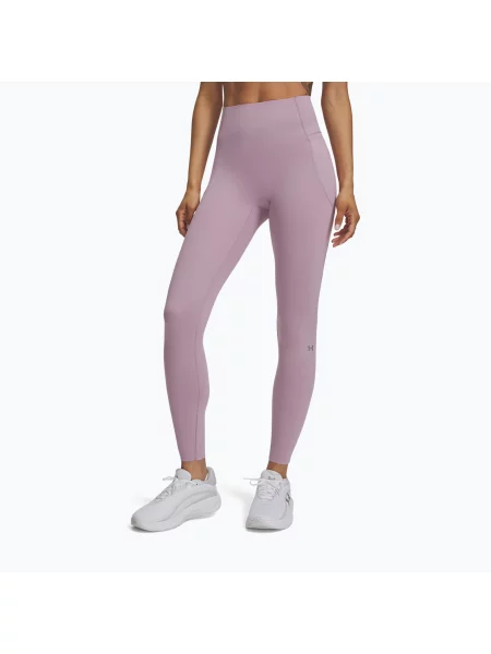 Легінси для тренувань Under Armour Vanish Elite Leggings mauve pink/metallic silver рожеві