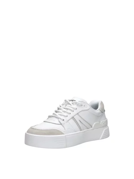 Sneakersy Lacoste skórzane białe
