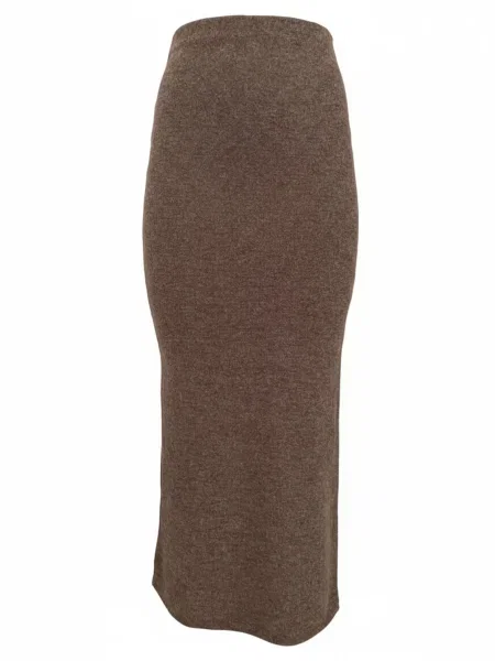 Studioselect Fustă Smilla amestecat maro